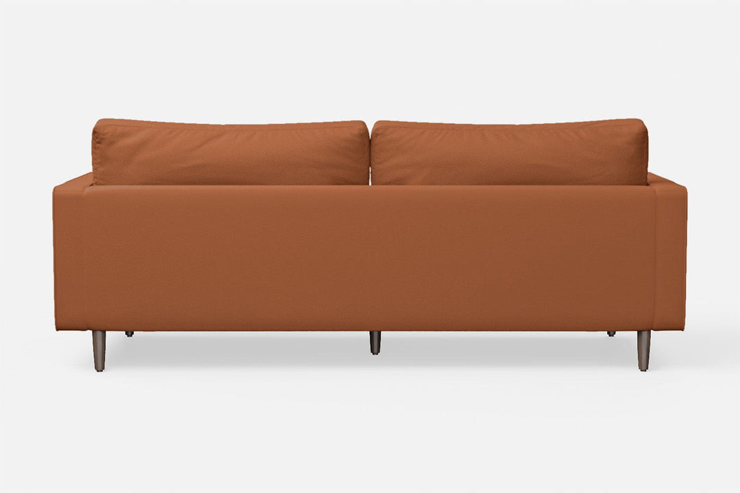 LIVELUSSO Sofa Gela 2 Seater Sofa Tan Brown Leather