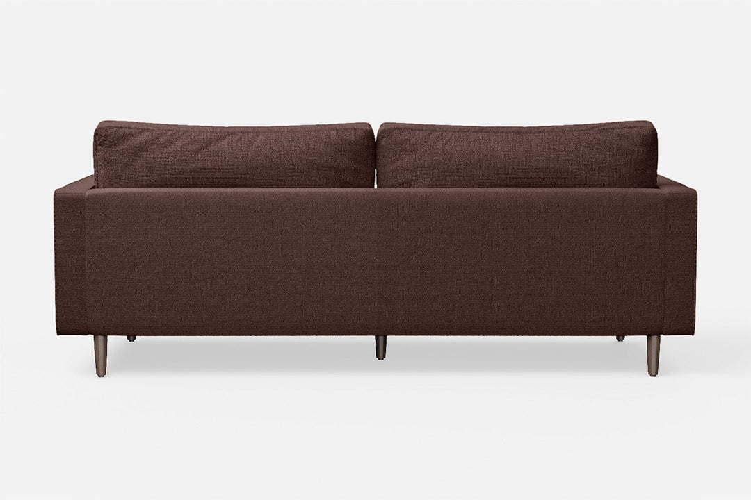 LIVELUSSO Sofa Gela 2 Seater Sofa Coffee Brown Linen Fabric