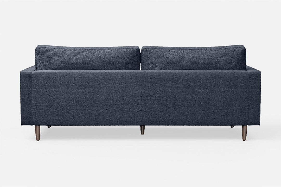 LIVELUSSO Sofa Gela 2 Seater Sofa Dark Blue Linen Fabric