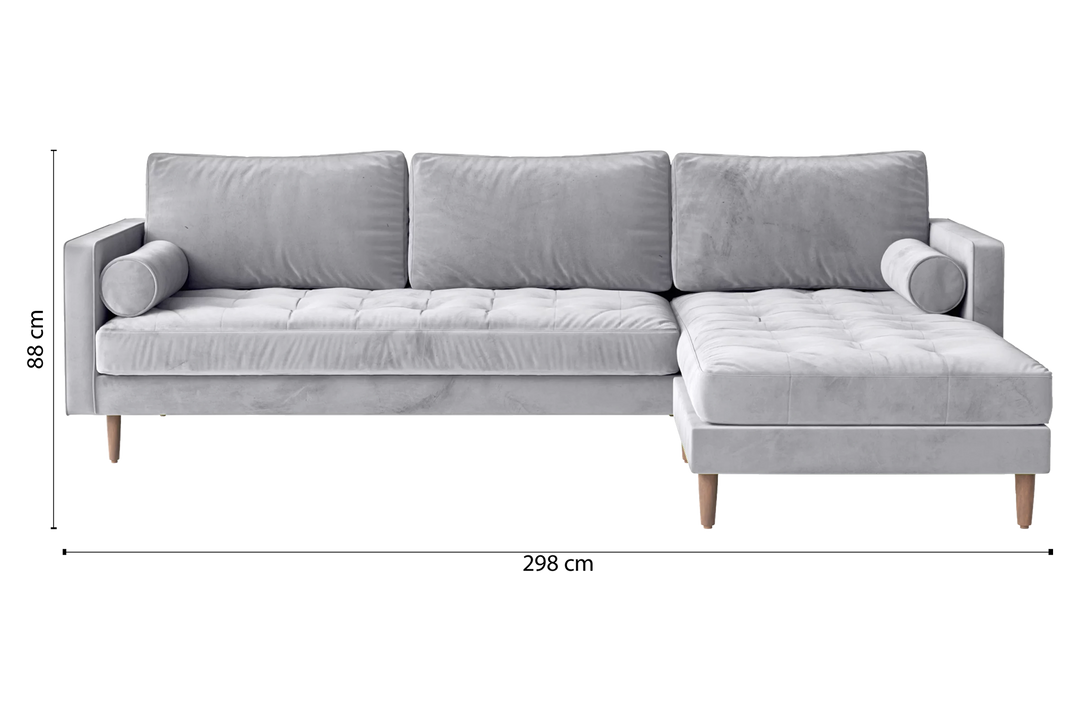 Gela-Sofa-3-Seats-Right-Hand-Facing-Chaise-Lounge-Corner-Sofa-Velvet-Silver_Dimensions_01