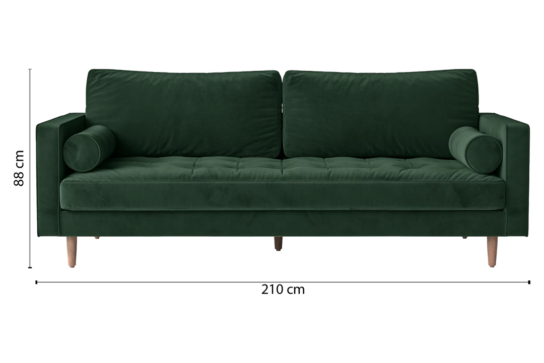 Gela-Sofa-3-Seats-Velvet-Green_Dimensions_01