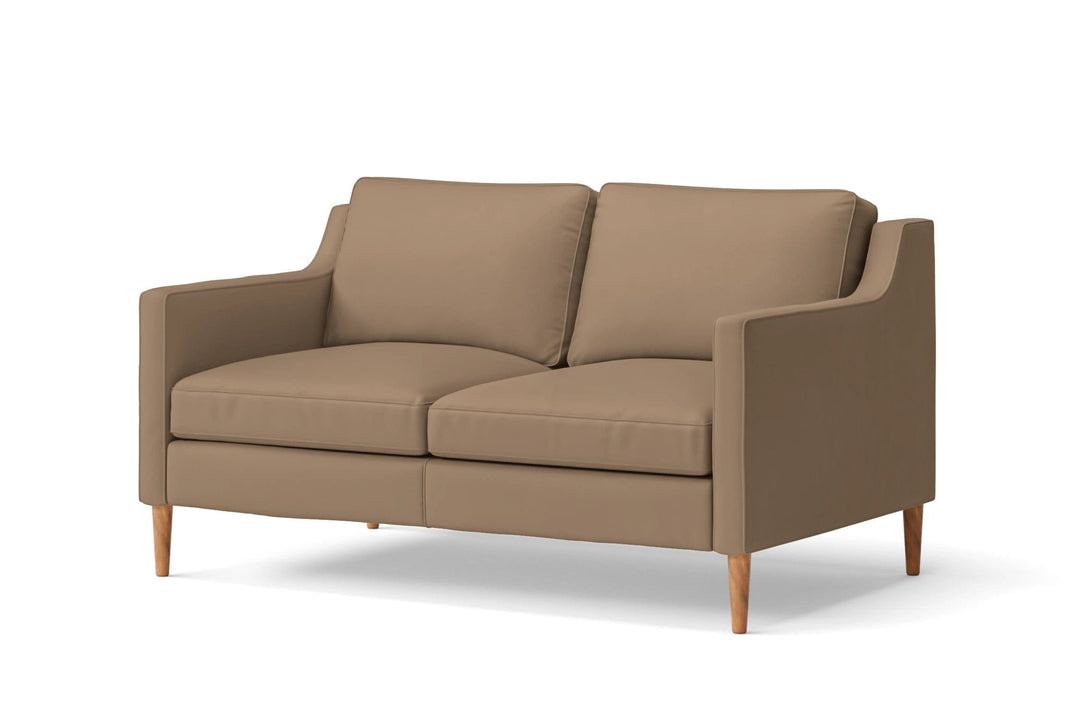 LIVELUSSO Sofa Greco 2 Seater Sofa Stone Leather