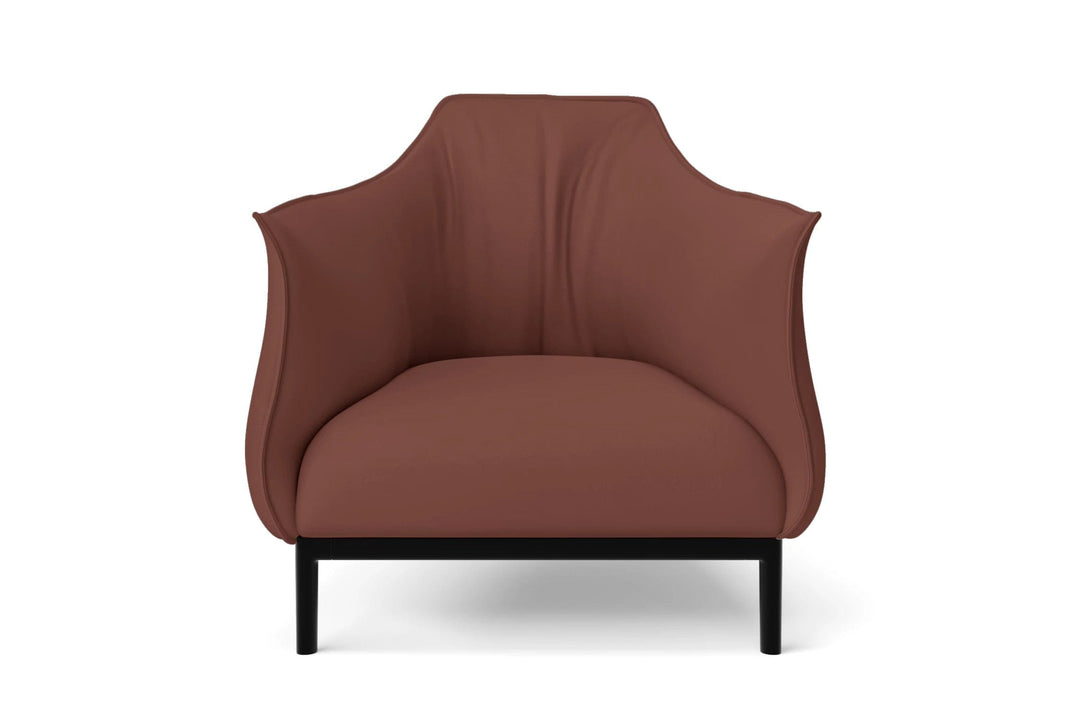 LIVELUSSO Armchair Lamezia Armchair Mauve Leather