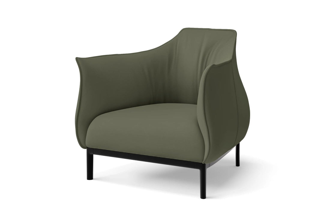 LIVELUSSO Armchair Lamezia Armchair Sage Leather