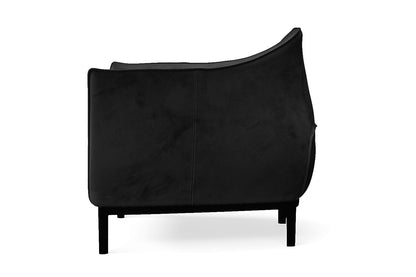 Lamezia Armchair Black Velvet