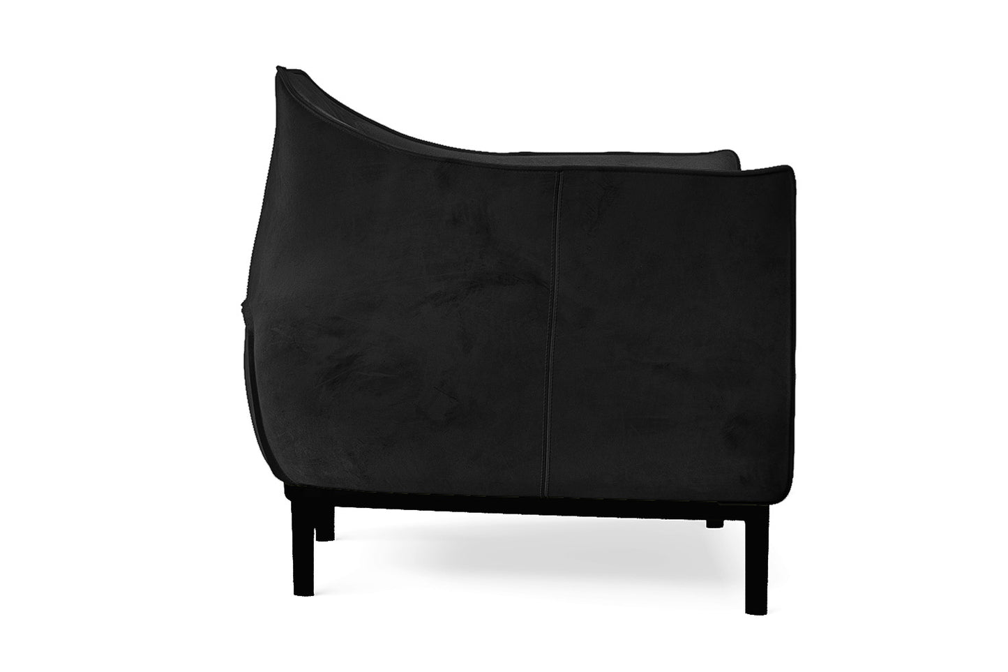 Lamezia Armchair Black Velvet