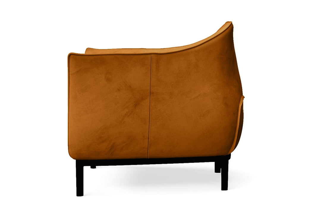 LIVELUSSO Armchair Lamezia Armchair Gold Velvet