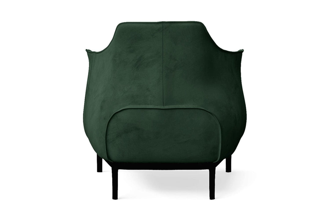 LIVELUSSO Armchair Lamezia Armchair Green Velvet