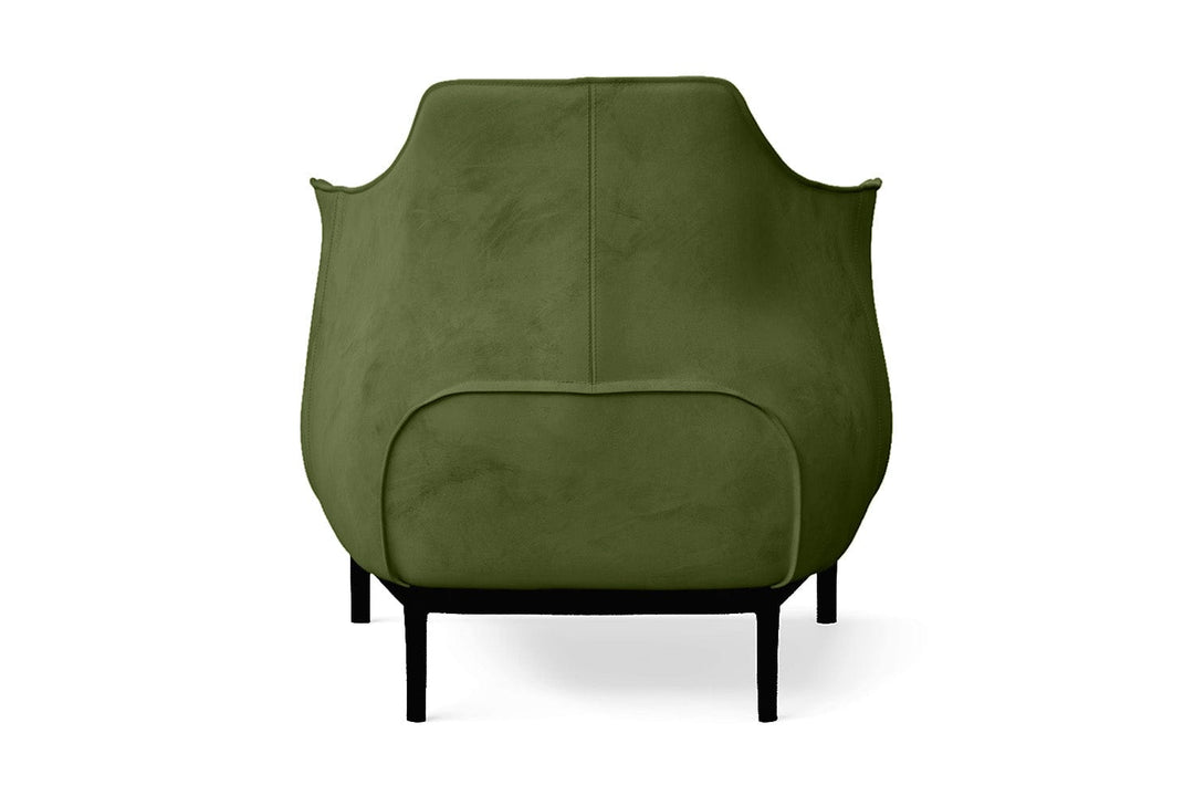 LIVELUSSO Armchair Lamezia Armchair Lime Velvet