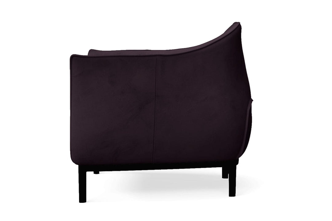 LIVELUSSO Armchair Lamezia Armchair Purple Velvet