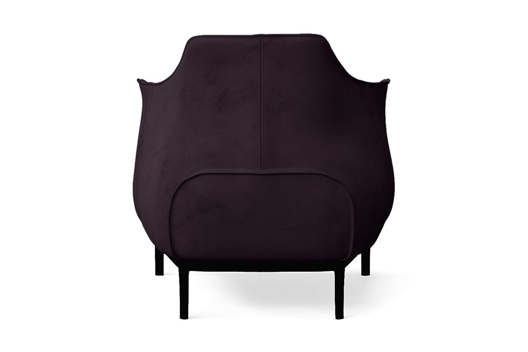 LIVELUSSO Armchair Lamezia Armchair Purple Velvet