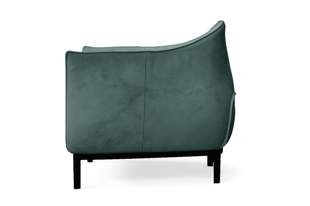 LIVELUSSO Armchair Lamezia Armchair Teal Velvet