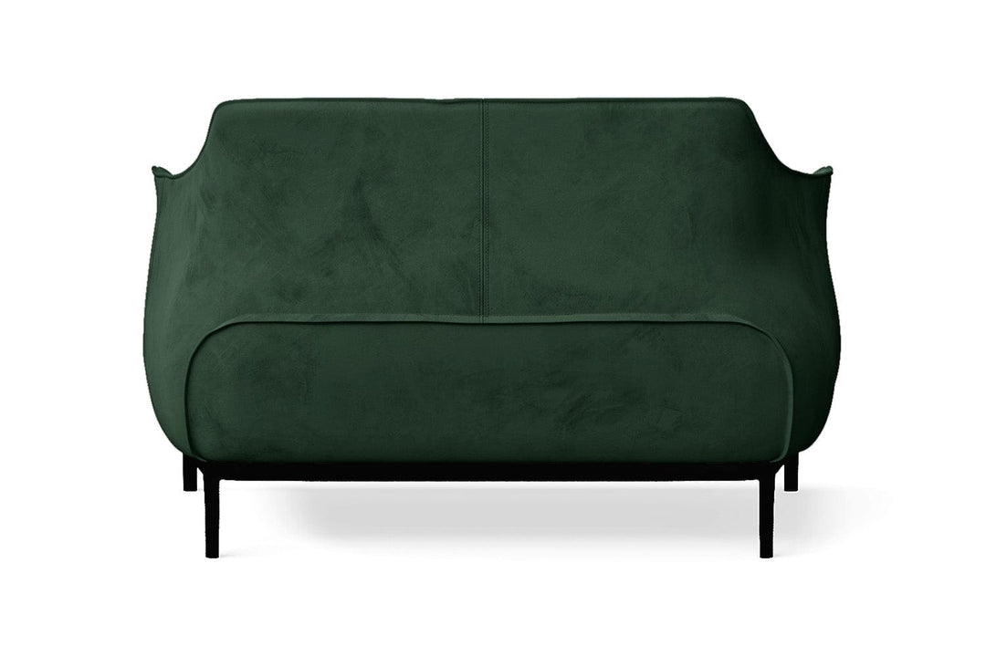 LIVELUSSO Sofa Lamezia 2 Seater Sofa Green Velvet