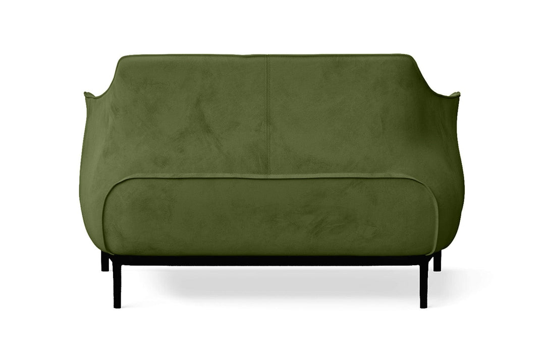 LIVELUSSO Sofa Lamezia 2 Seater Sofa Lime Velvet