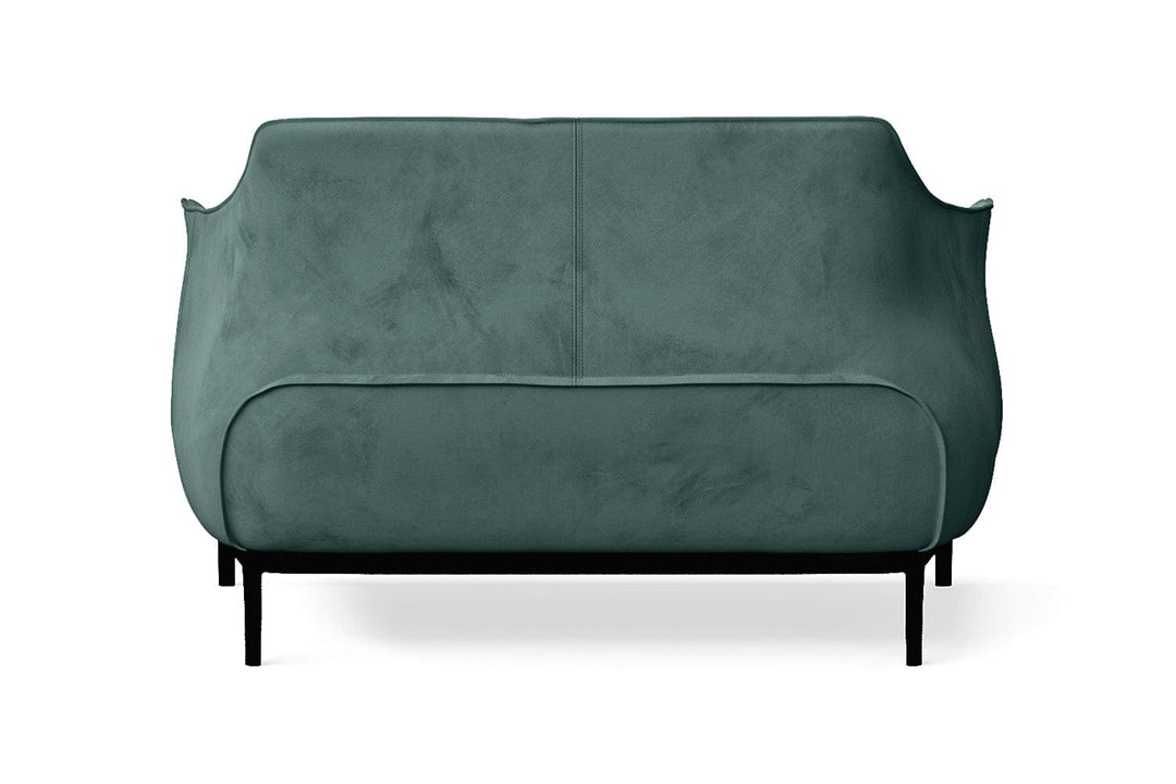 LIVELUSSO Sofa Lamezia 2 Seater Sofa Teal Velvet