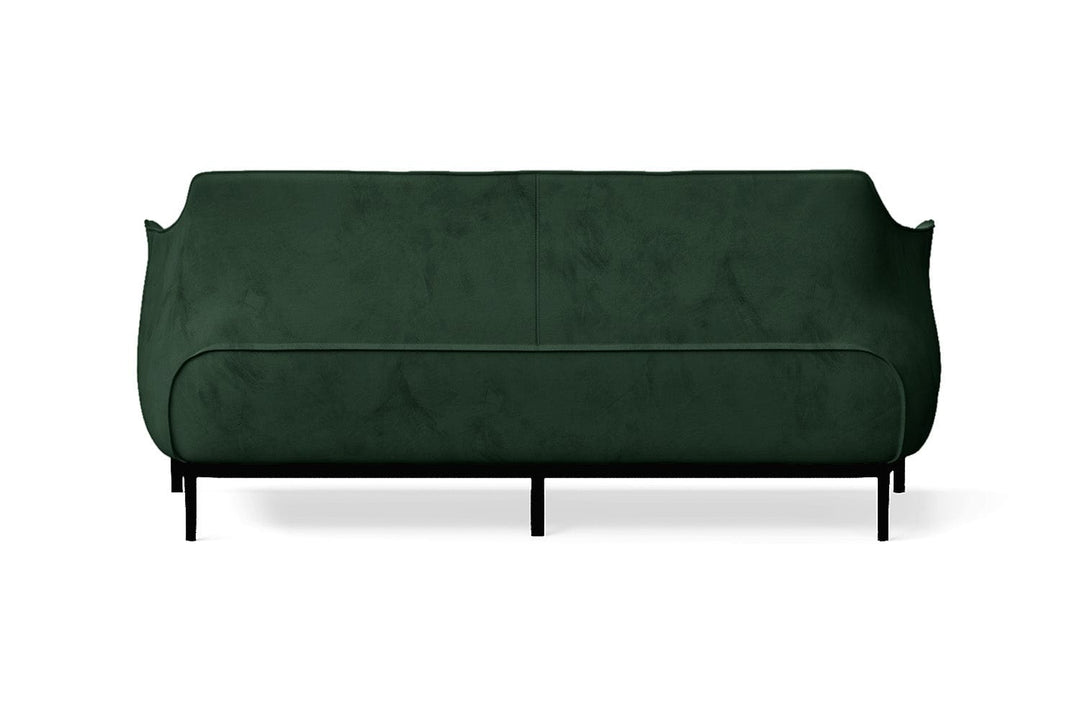 LIVELUSSO Sofa Lamezia 3 Seater Sofa Green Velvet