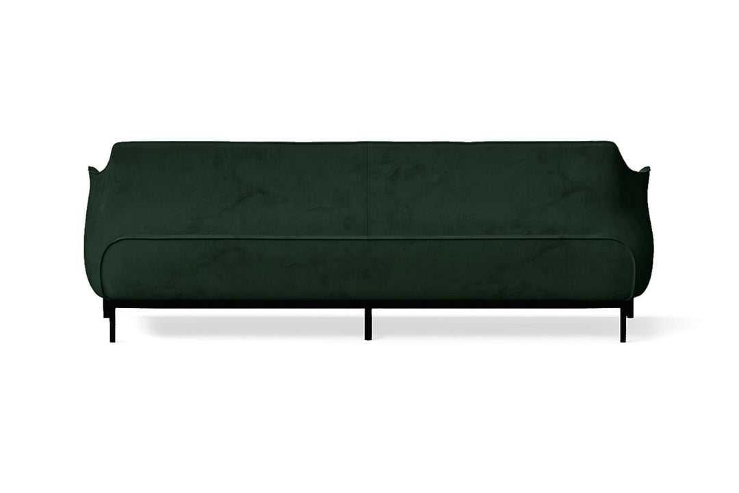 LIVELUSSO Sofa Lamezia 4 Seater Sofa Green Velvet