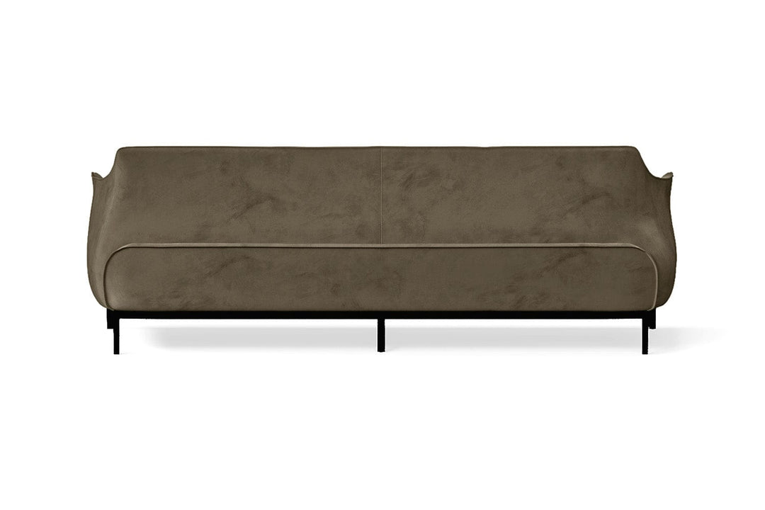 LIVELUSSO Sofa Lamezia 4 Seater Sofa Sand Velvet