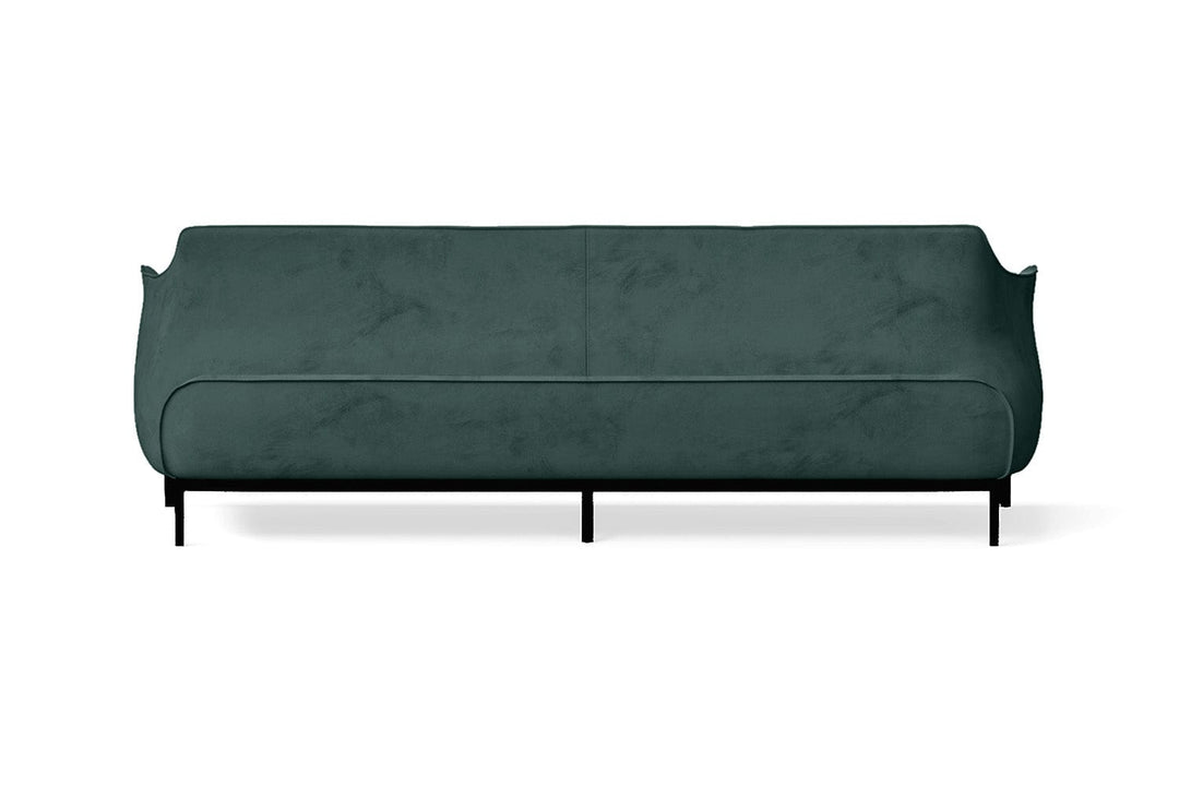 LIVELUSSO Sofa Lamezia 4 Seater Sofa Teal Velvet