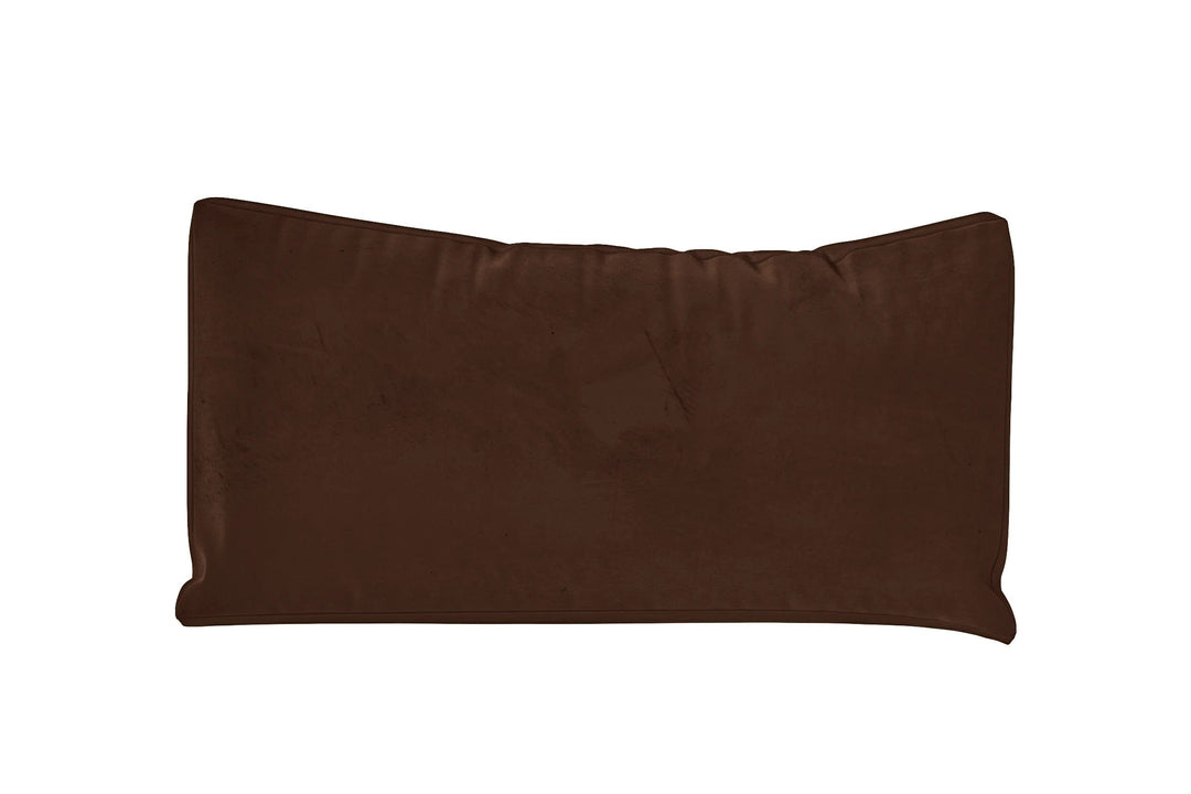 LIVELUSSO Cushions Lumbar Cushions 50 x 35 cm Coffee Brown Velvet