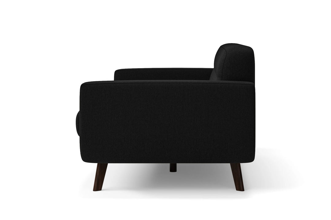 LIVELUSSO Armchair Marsela Armchair Black Linen Fabric