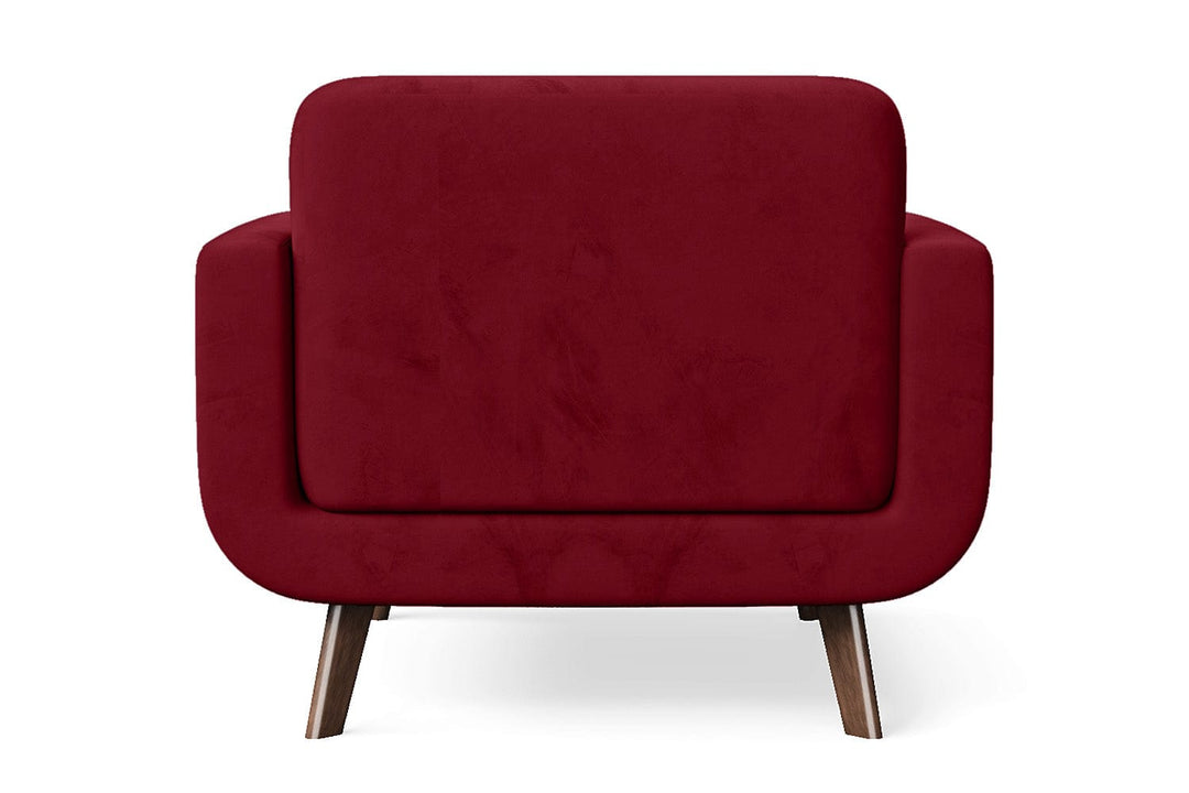 LIVELUSSO Armchair Marsela Armchair Red Velvet