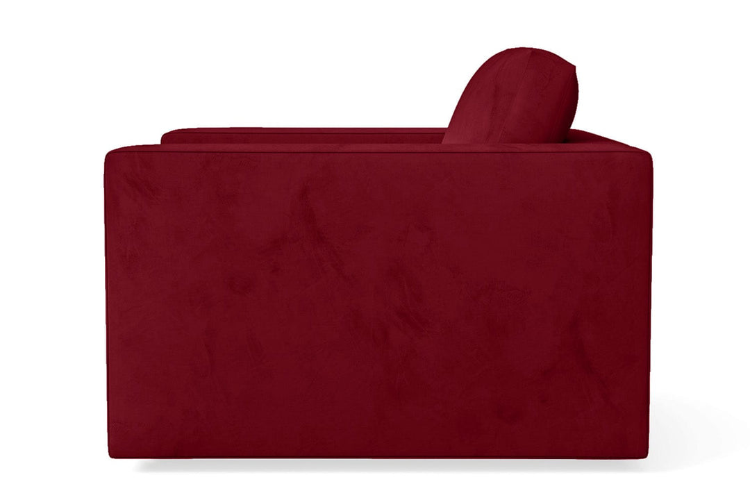 LIVELUSSO Armchair Messina Armchair Red Velvet