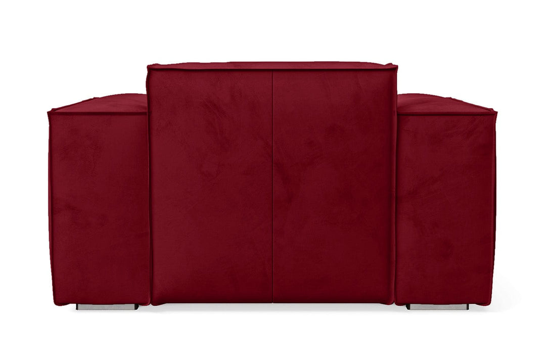 LIVELUSSO Armchair Naples Armchair Red Velvet