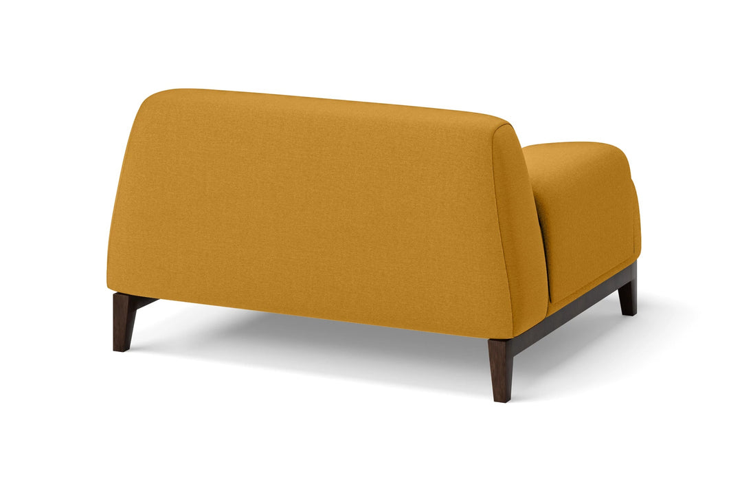 LIVELUSSO Armchair Pavia Armchair Yellow Linen Fabric