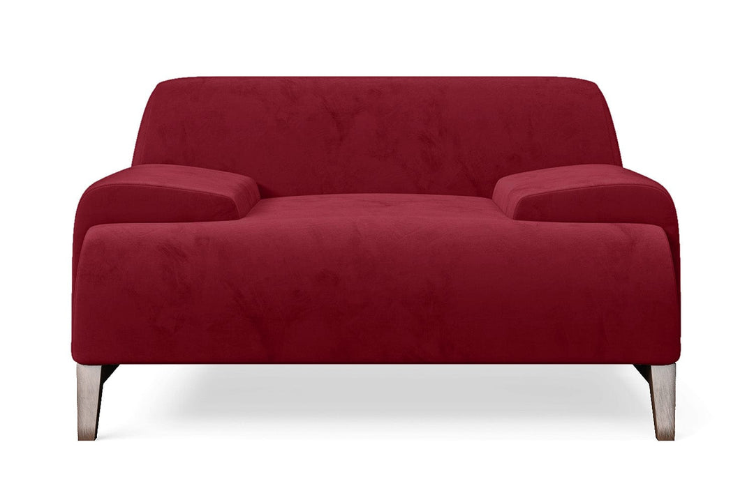 LIVELUSSO Armchair Pavia Armchair Red Velvet