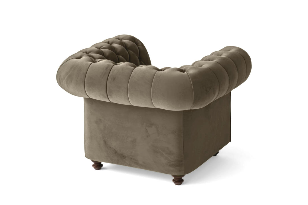 LIVELUSSO Armchair Pesaro Armchair Sand Velvet