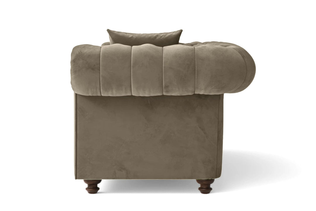 LIVELUSSO Armchair Pesaro Armchair Sand Velvet