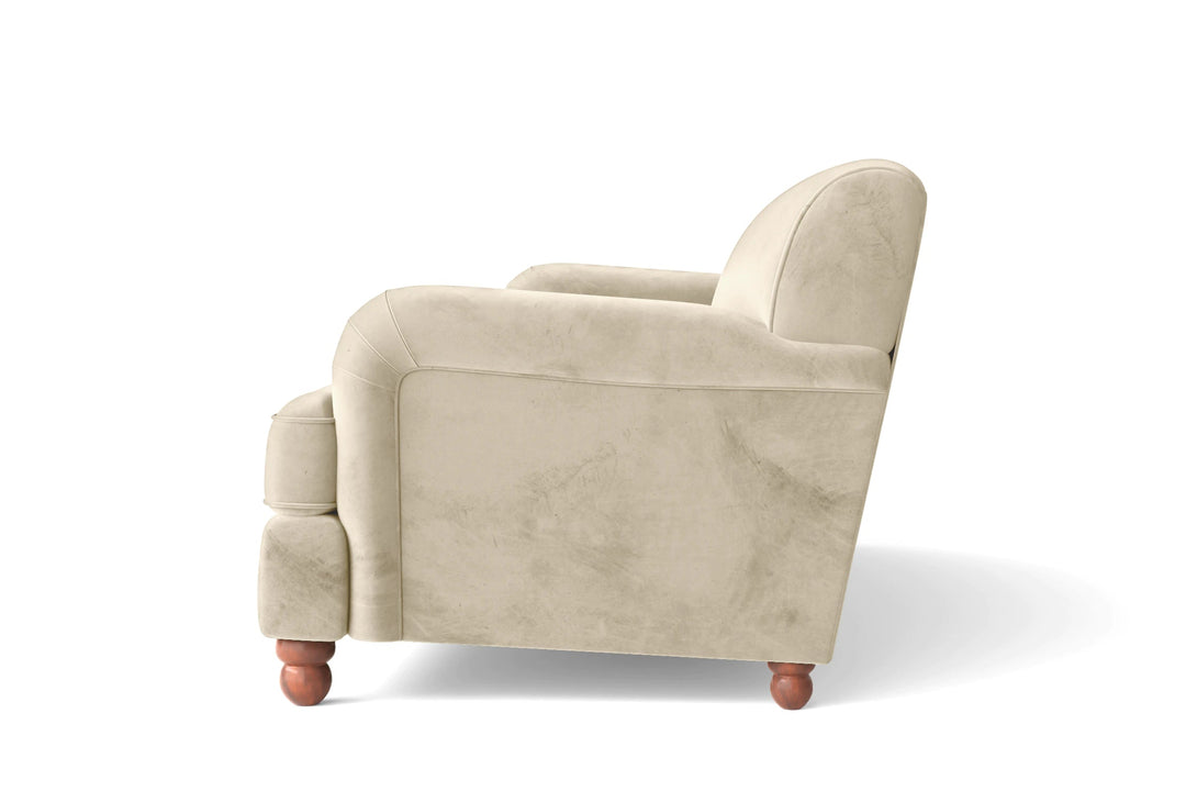 LIVELUSSO Armchair Pisa Armchair Cream Velvet