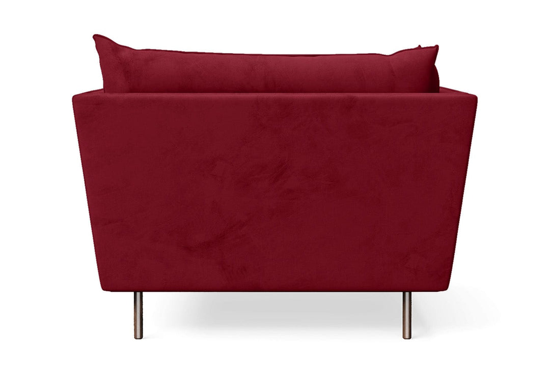 LIVELUSSO Armchair Pistoia Armchair Red Velvet