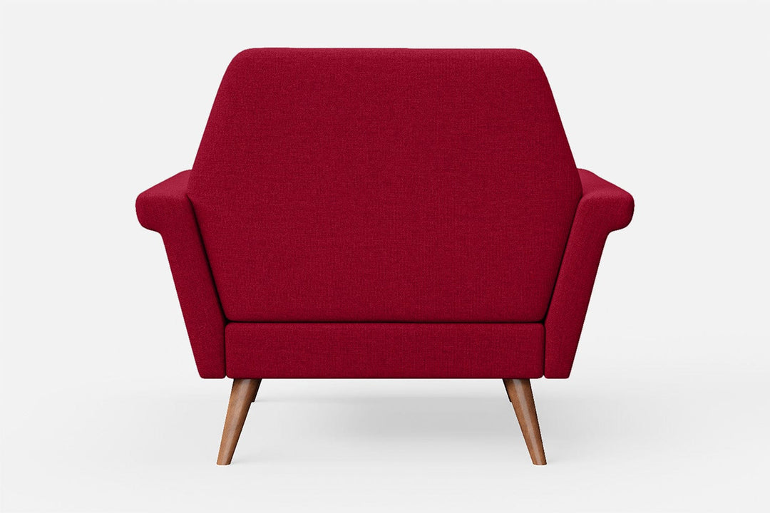 LIVELUSSO Armchair Ravenna Armchair Red Linen Fabric