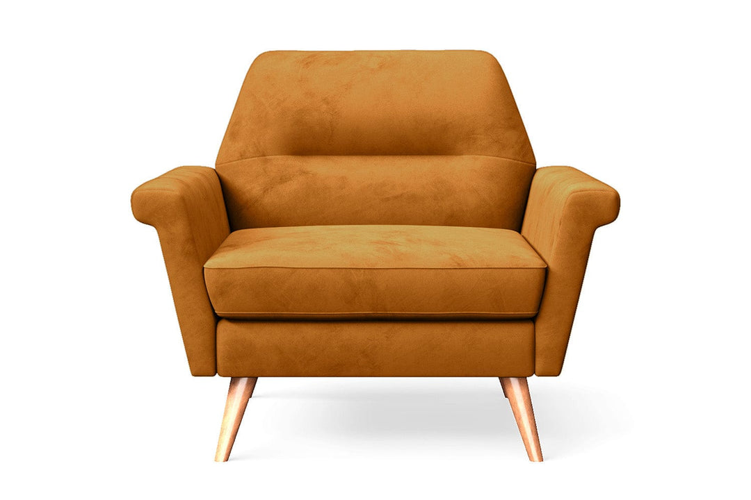 LIVELUSSO Armchair Ravenna Armchair Gold Velvet