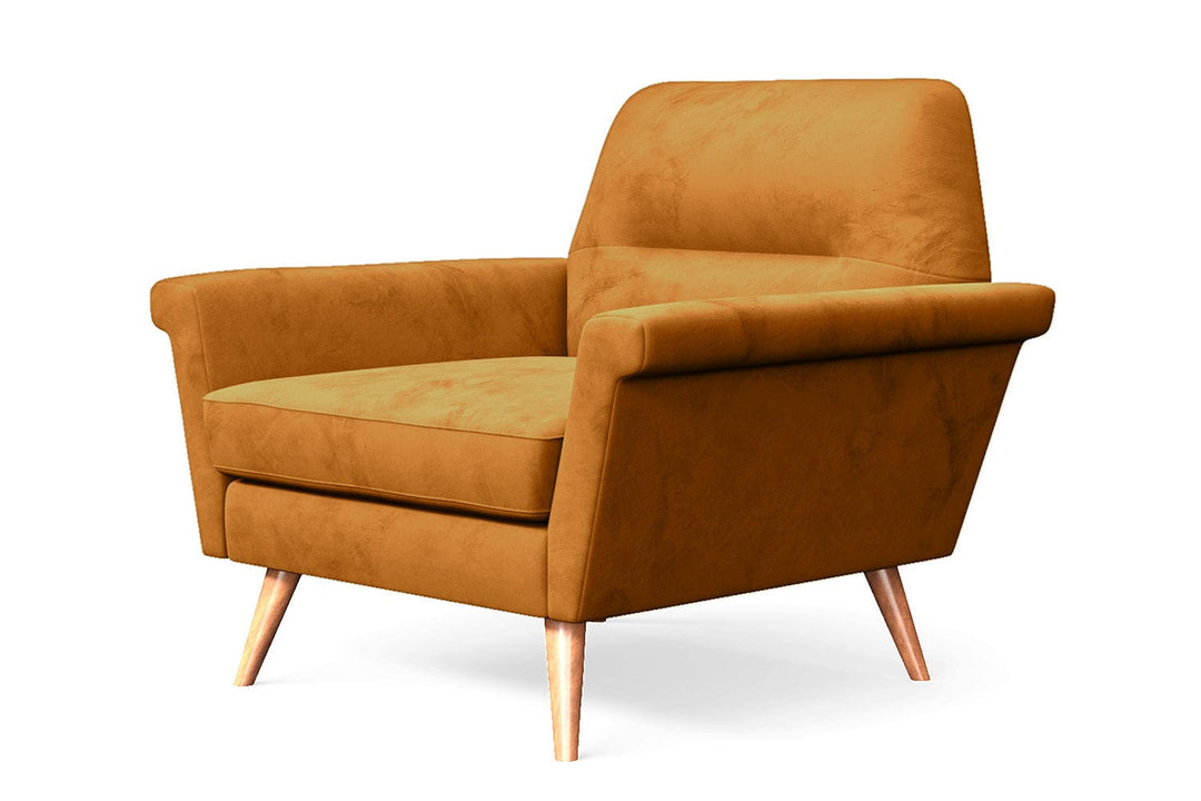 LIVELUSSO Armchair Ravenna Armchair Gold Velvet