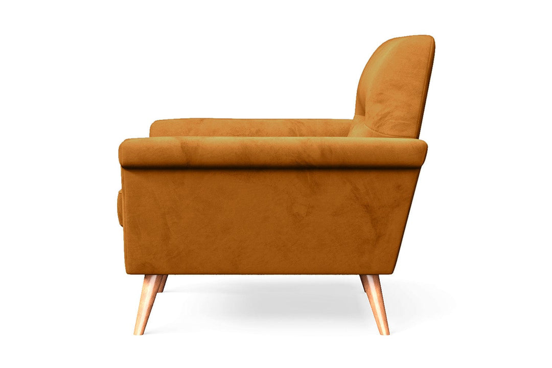 LIVELUSSO Armchair Ravenna Armchair Gold Velvet