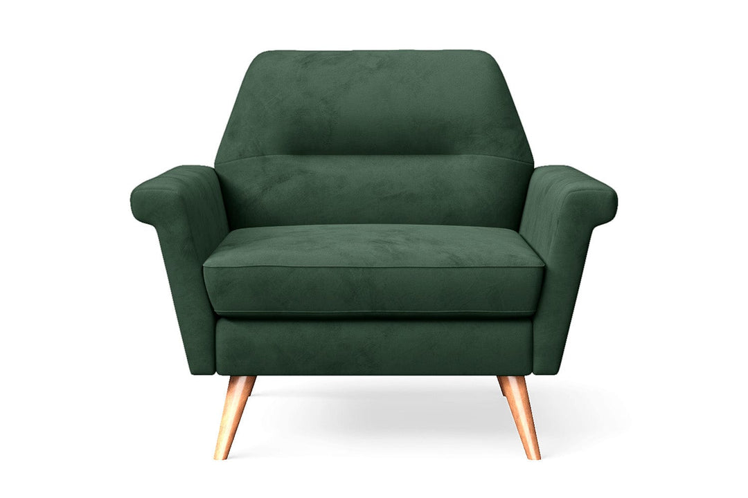 LIVELUSSO Armchair Ravenna Armchair Green Velvet