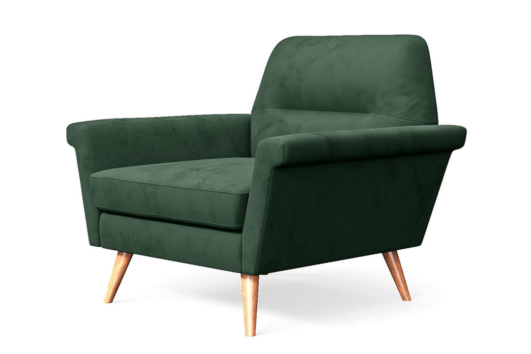 LIVELUSSO Armchair Ravenna Armchair Green Velvet