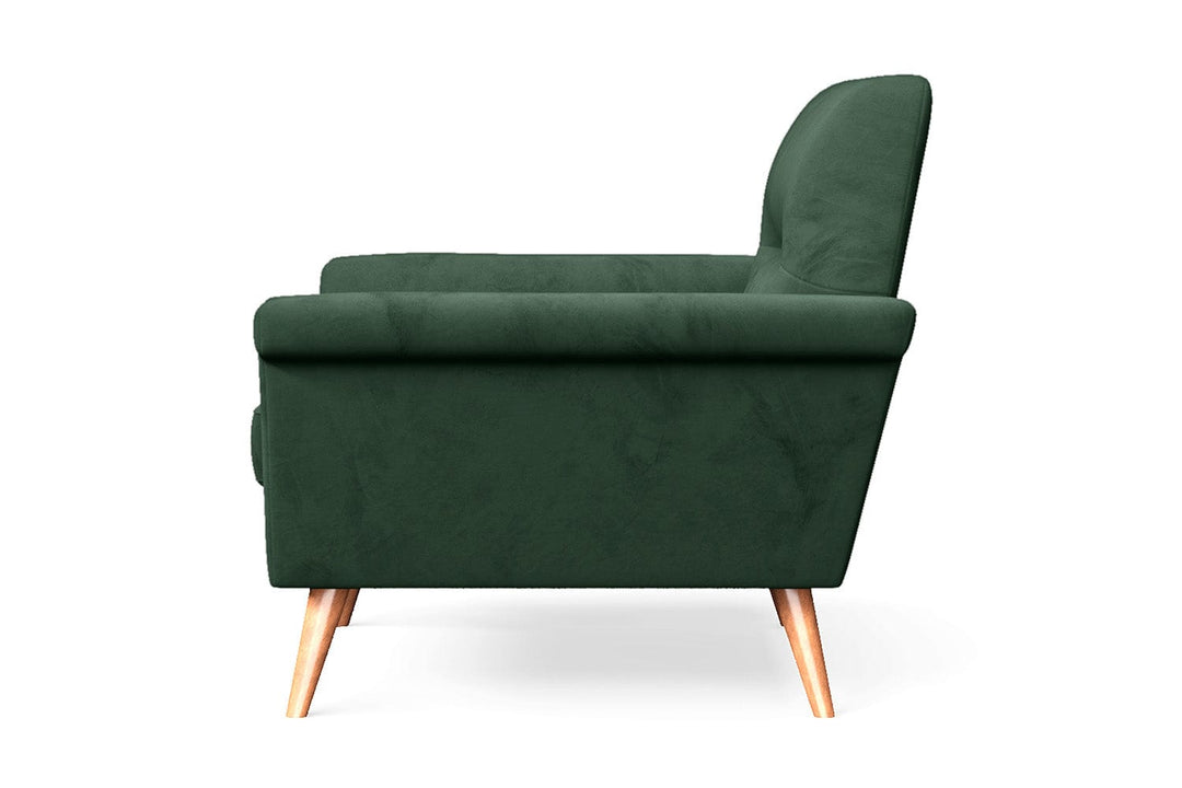 LIVELUSSO Armchair Ravenna Armchair Green Velvet