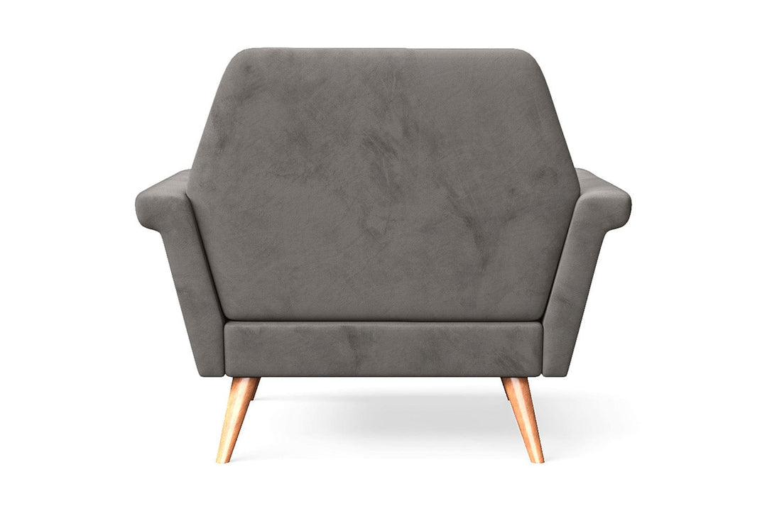 LIVELUSSO Armchair Ravenna Armchair Grey Velvet