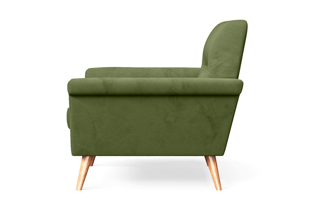 LIVELUSSO Armchair Ravenna Armchair Lime Velvet