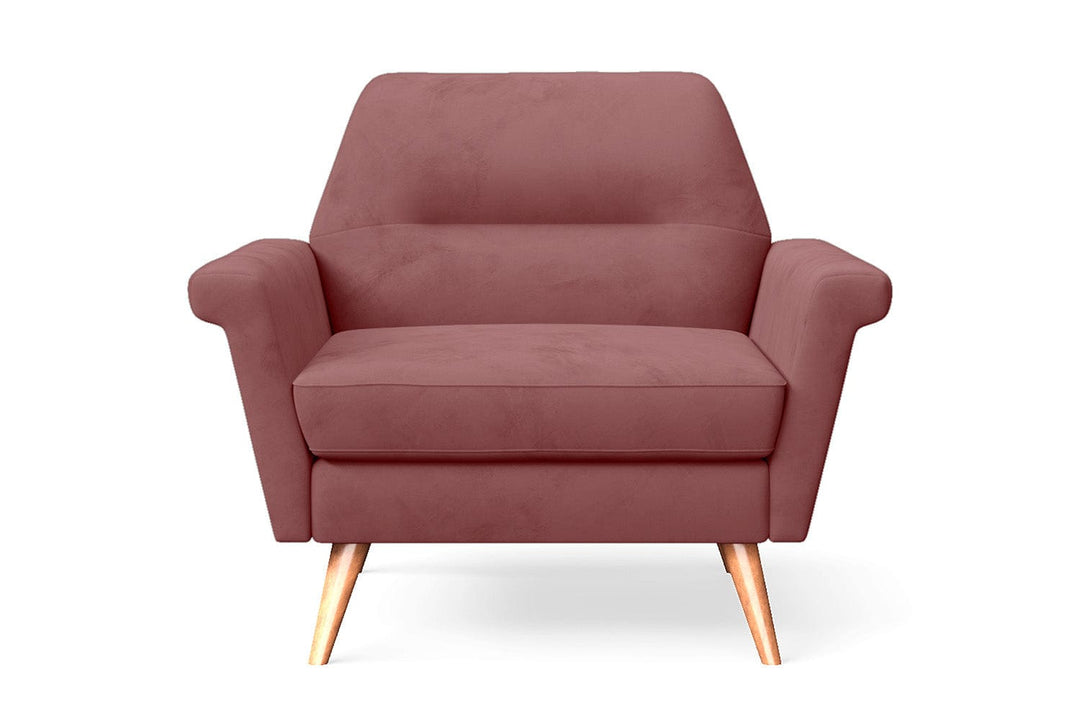 LIVELUSSO Armchair Ravenna Armchair Pink Velvet