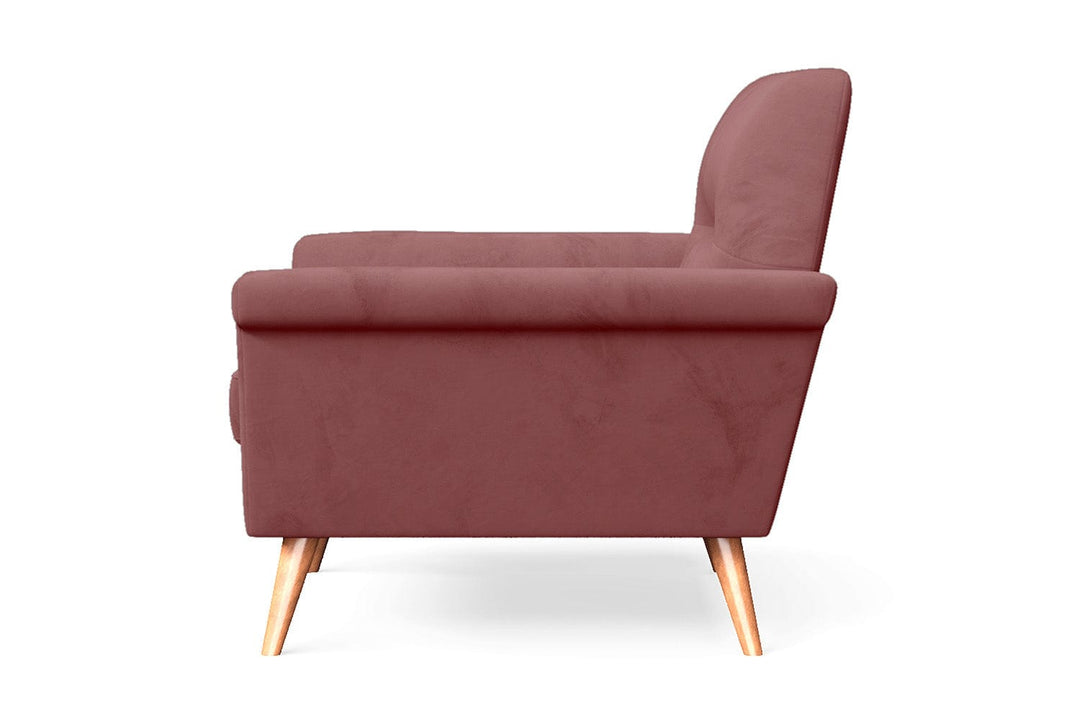 LIVELUSSO Armchair Ravenna Armchair Pink Velvet