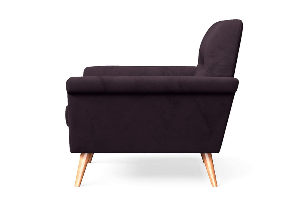 LIVELUSSO Armchair Ravenna Armchair Purple Velvet