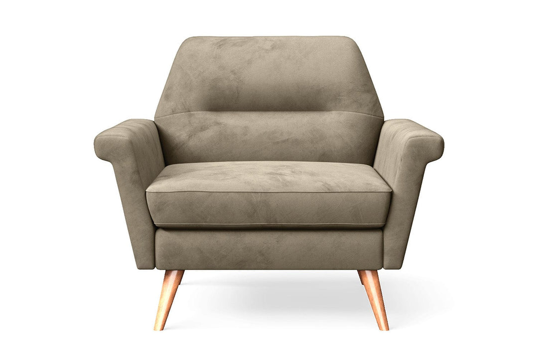 LIVELUSSO Armchair Ravenna Armchair Sand Velvet