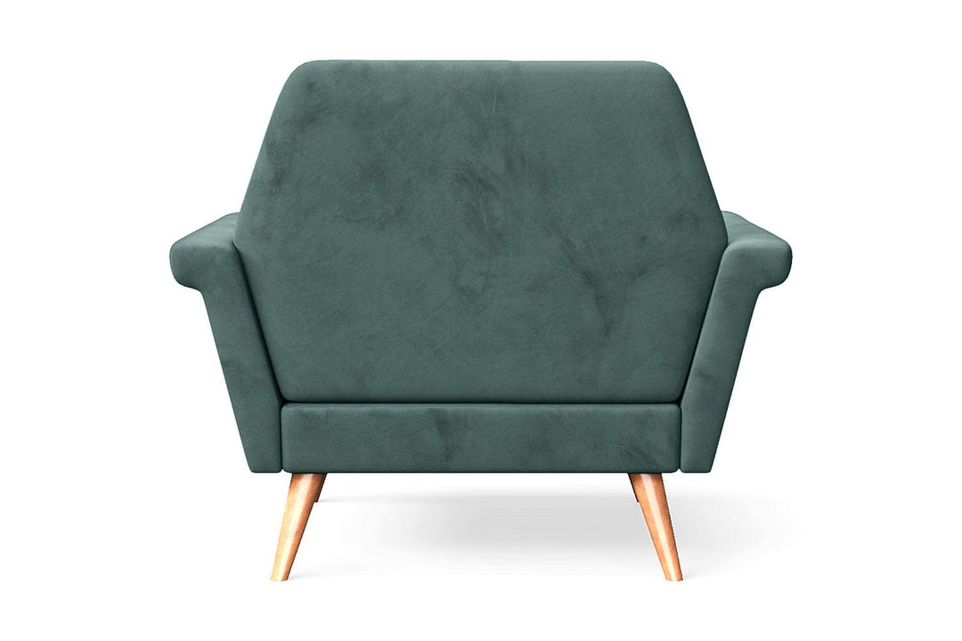 LIVELUSSO Armchair Ravenna Armchair Teal Velvet