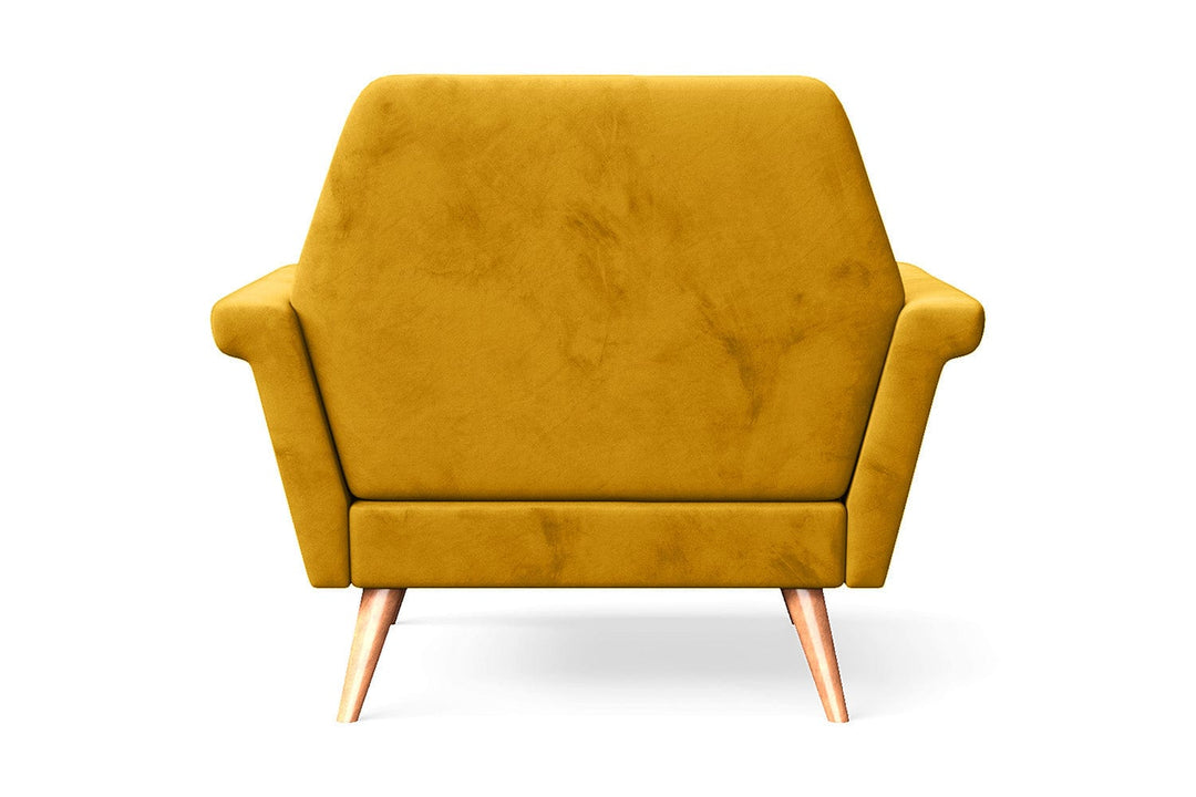 LIVELUSSO Armchair Ravenna Armchair Yellow Velvet