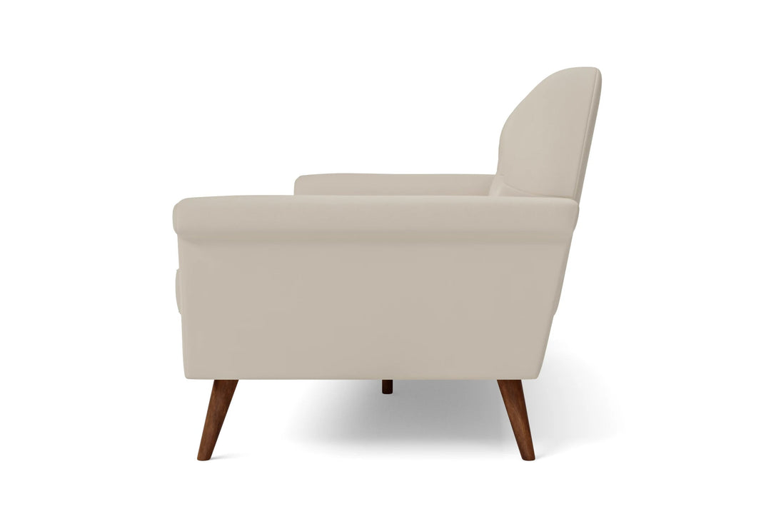 LIVELUSSO Sofa Ravenna 2 Seater Sofa Cream Leather